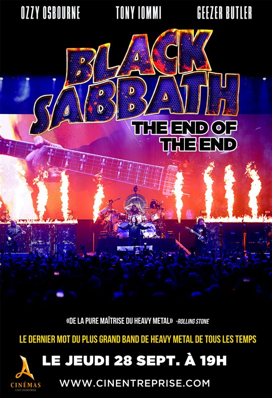 Black Sabbath The End Of The End Vetítés Szeged